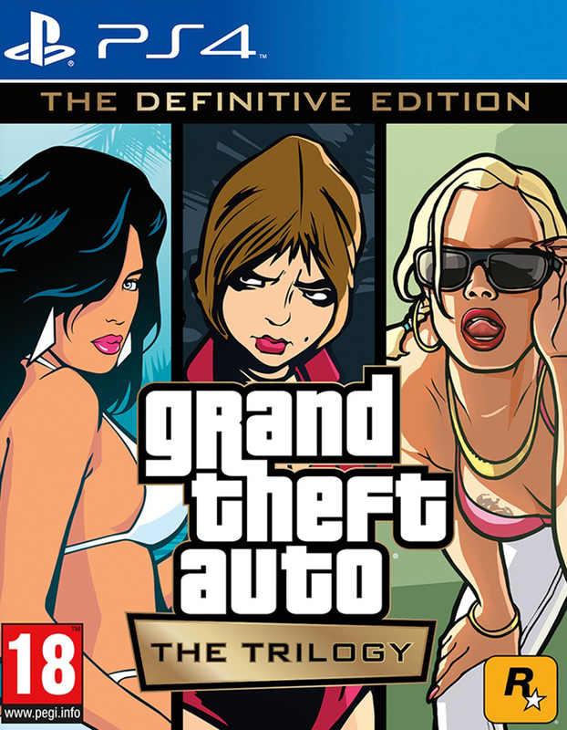 Игра для PS4 Grand Theft Auto: The Trilogy английская версия