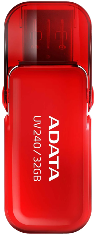 Флешка ADATA UV240 32 GB USB 2.0 красная
