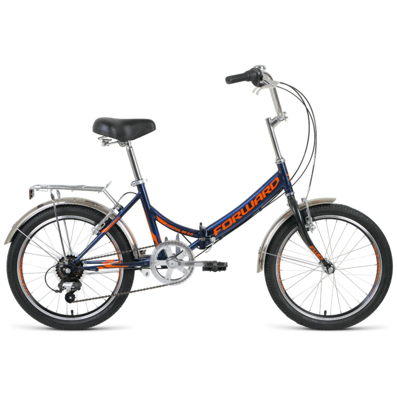 Велосипед Forward Arsenal D20 2.0 14" сине-оранжевый