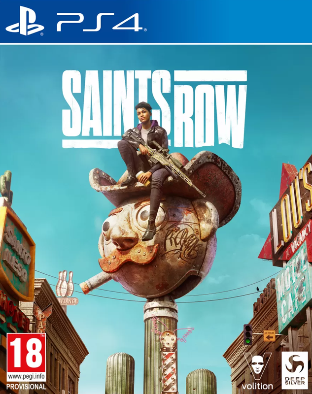 Игра для PS4 Saints Row русские субтитры
