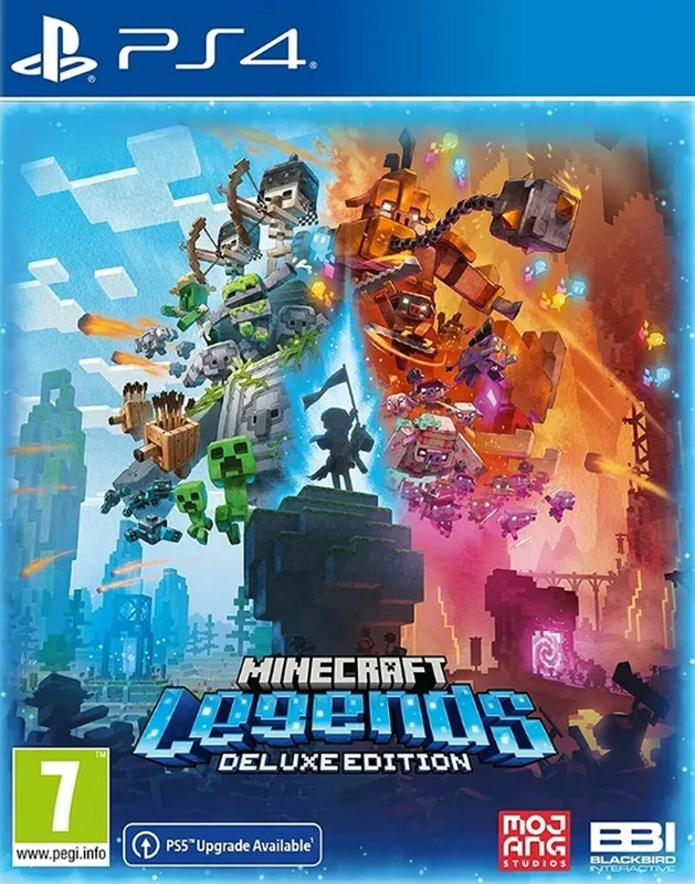 Игра для PS4 Minecraft Legends Deluxe Edition русские субтитры