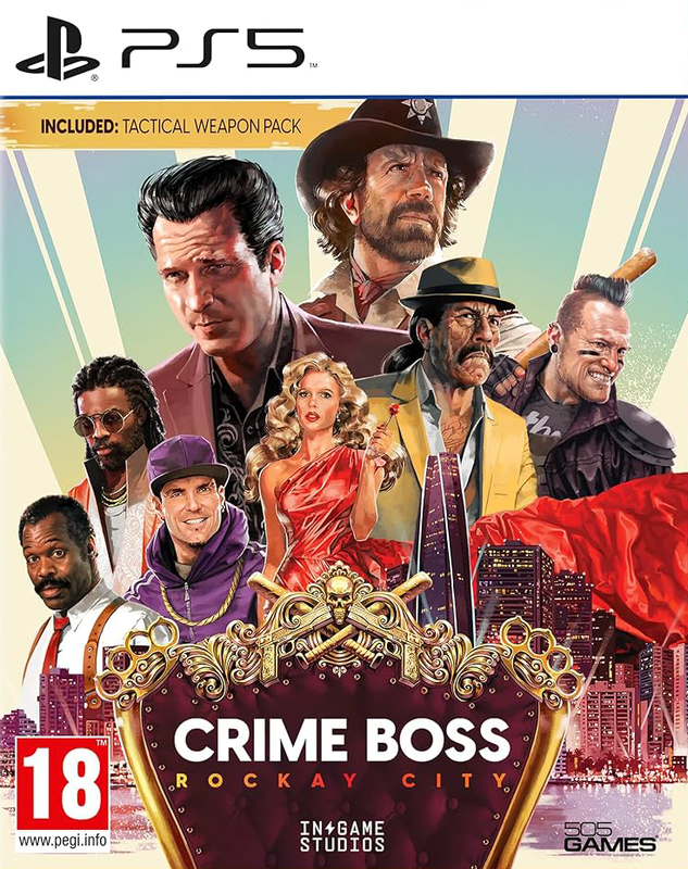 Игра для PS5 Crime Boss Rockay City