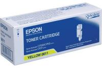 Тонер-картридж Epson C13S050611 желтый
