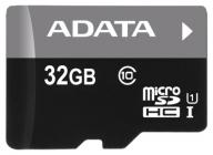 Карта памяти ADATA  microSDHC Class 10 UHS-I U1 32GB + SD adapter