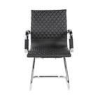 Кресло Riva Chair 6016-3 S (экокожа) черное