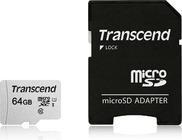 Карта памяти micro SD Transcend S300 TS64GUSD300S-A 64GB