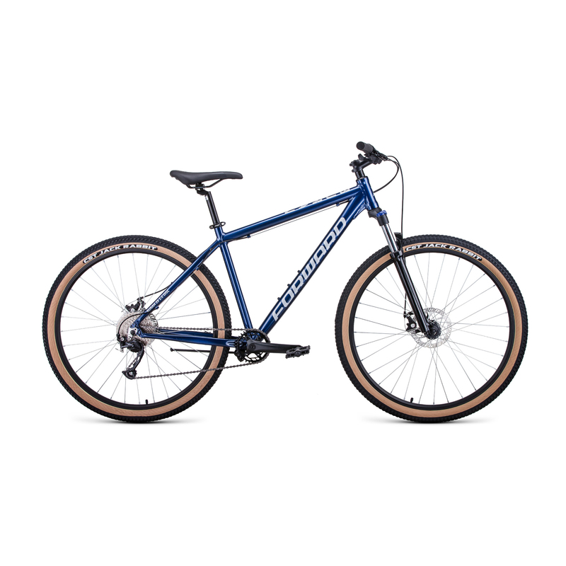 Велосипед Forward Buran D29 2.0 19" сине-серебристый