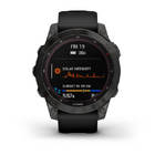 Смарт-часы Garmin Fenix 7 Sapphire Solar Carbon Gray DLC Titanium серые