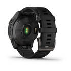 Смарт-часы Garmin Fenix 7 Sapphire Solar Carbon Gray DLC Titanium серые