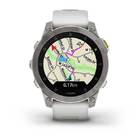 Смарт-часы Garmin Epix 2 Sapphire White Titanium белые