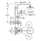 Душевая система Grohe New Tempesta System 26244001