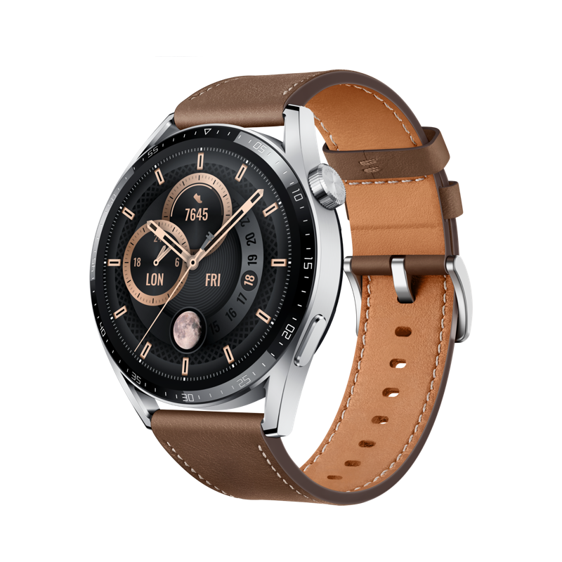 Смарт-часы Huawei Watch GT3 46mm Brown Leather