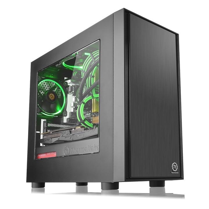 Корпус Thermaltake Versa H17 Window Black