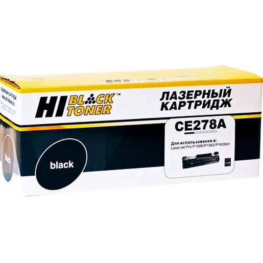 Картридж Hi-Black HB-CE278A черный