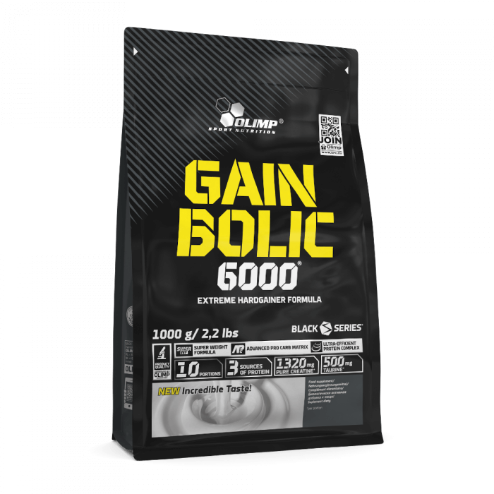 Гейнер Olimp Sport Nutrition Gain Bolic 6000 1кг. печенье-крем