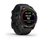 Смарт-часы Garmin Fenix 7 Pro Sapphire Solar Carbon Gray DLC Titanium with Black Band