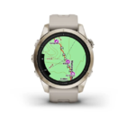 Смарт-часы Garmin Epix Pro Gen2 42mm Sapphire Edition Soft Gold with Light Sand Band