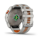 Смарт-часы Garmin Fenix 7X Pro 51mm Sapphire Solar Edition Titanium with Fog Gray/Ember Orange Band