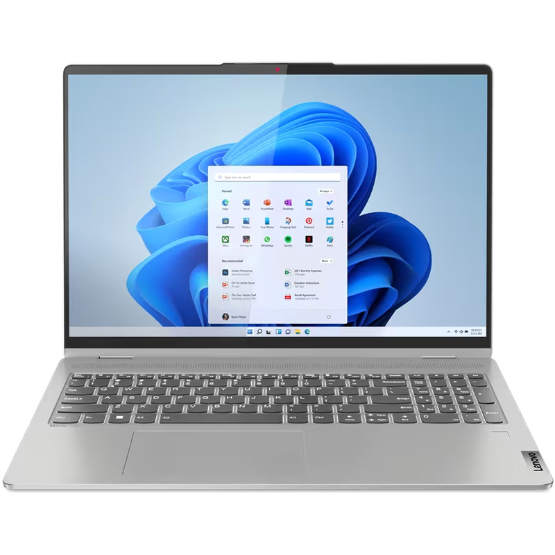 Ноутбук Lenovo IdeaPad Flex 5 16IAU7 Intel Core i7-1255U 16GB DDR4 2000GB SSD Intel Iris Xe Graphics 2.5K W11 Storm Grey