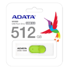 Флешка ADATA UV320 512GB White Green USB 3.2 Type-A