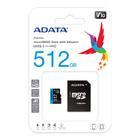 Карта памяти microSD ADATA AUSDX 512GB + адаптер