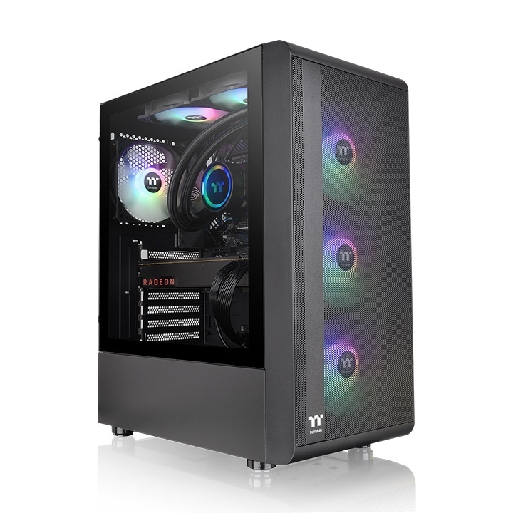 Корпус Thermaltake S200 TG ARGB Black