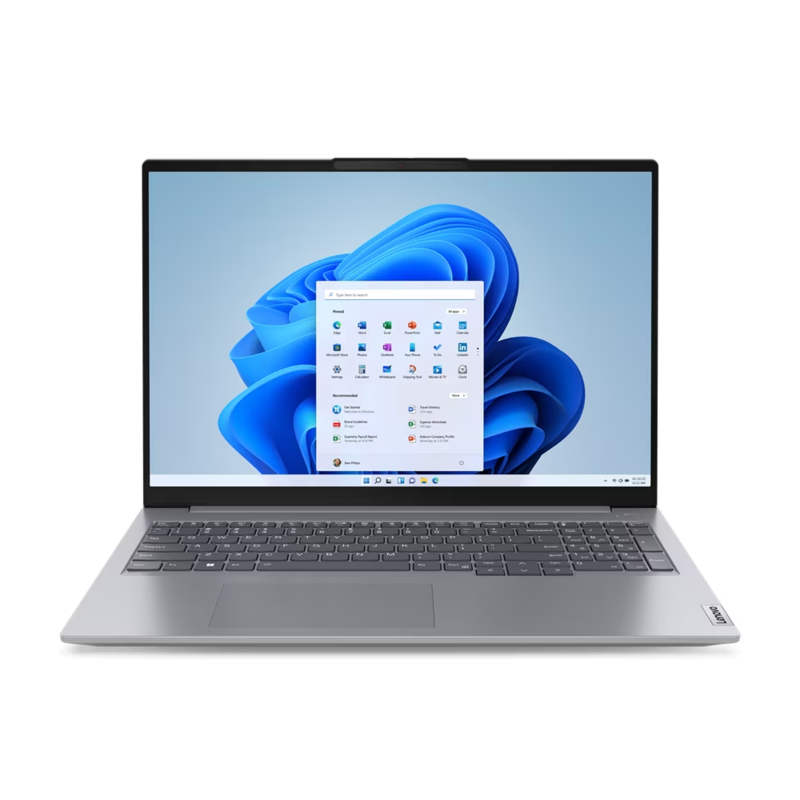 Ноутбук Lenovo ThinkBook 16 G6 Intel Core i7-13700H 64GB DDR5 4TB SSD Intel Iris Xe Graphics WUXGA DOS Arctic Grey