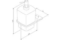 Диспенсер для жидкого мыла Am.Pm A50A36900
