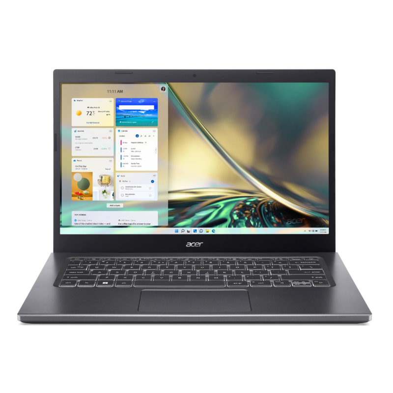 Ноутбук Acer Aspire 5 Intel Core i7-1255U 12GB DDR4 512GB SSD NVMe NVIDIA RTX2050 FHD IPS Steel Gray