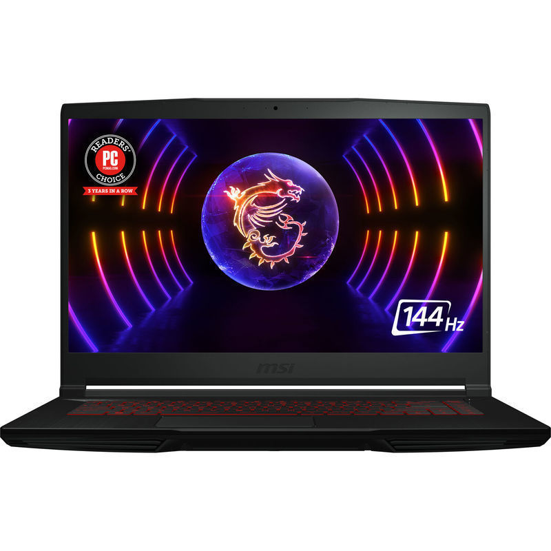 Ноутбук MSI Thin GF63 12UC Intel Core i7-12650H 20GB DDR4 512GB SSD Nvidia RTX3050 4GB FHD W11 Black