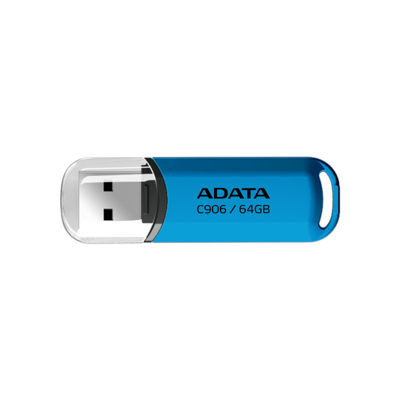 Флешка ADATA C906 64GB USB 2.0 Blue