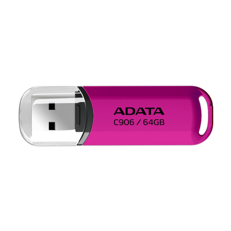 Флешка ADATA C906 64GB USB 2.0 Pink