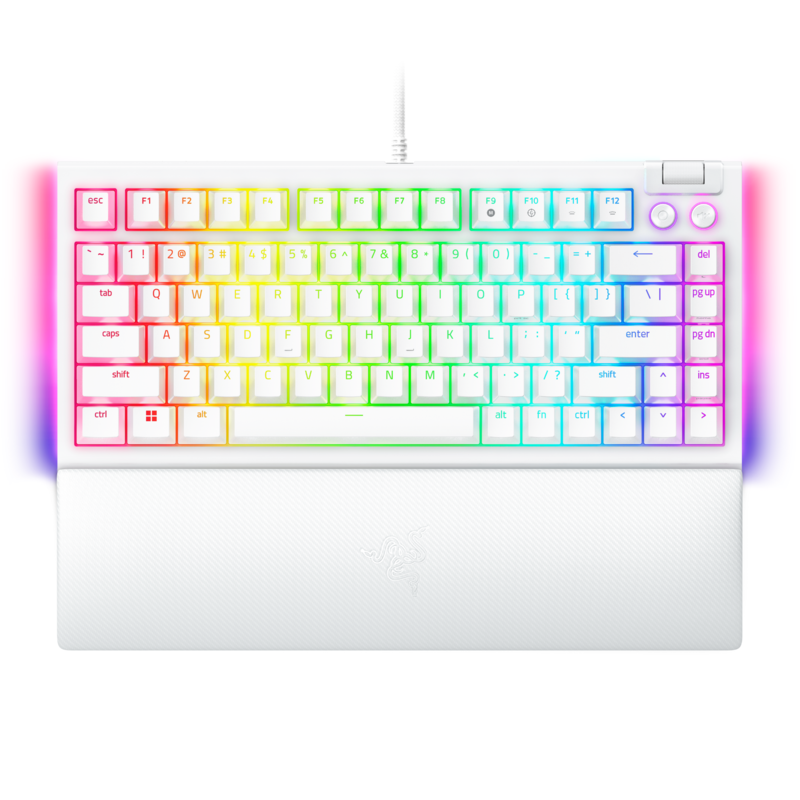 Клавиатура Razer Blackwidow V4 75% White