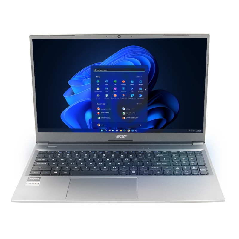 Ноутбук Acer Aspire 3 Lite AL15-52 Intel Core i3-1215U 8GB DDR4 256GB SSD Intel UHD Graphics FHD DOS Steel Gray