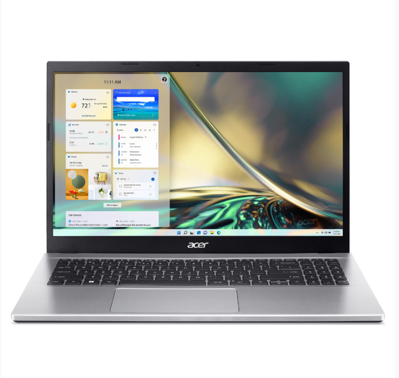 Ноутбук Acer Aspire A315-59 Intel Core i3-1215U 8GB DDR4 1TB SSD NVMe+128GB SSD NVMe FHD Pure Silver