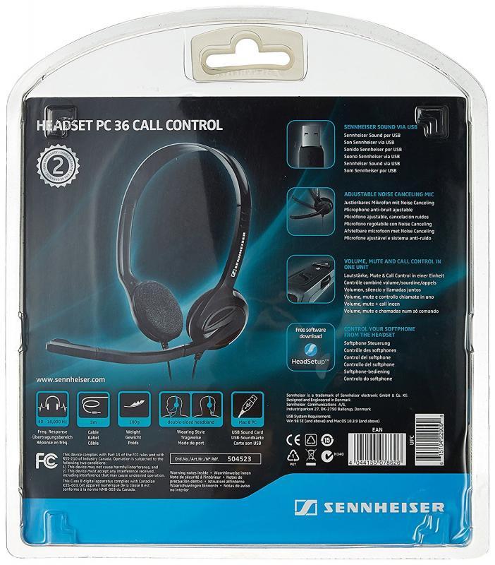 Sennheiser PC 36 USB KIVANO.KG