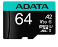 Карта памяти microSD ADATA V30S AUSDX 64GB + адаптер