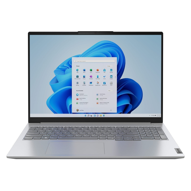 Ноутбук Lenovo ThinkBook 16 G6 ABP AMD Ryzen 5 7530U 8GB DDR4 2TB SSD NVMe FHD IPS Backlit Arctic Gray