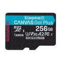 Карта памяти micro SD Kingston Canvas Go Plus 256GB