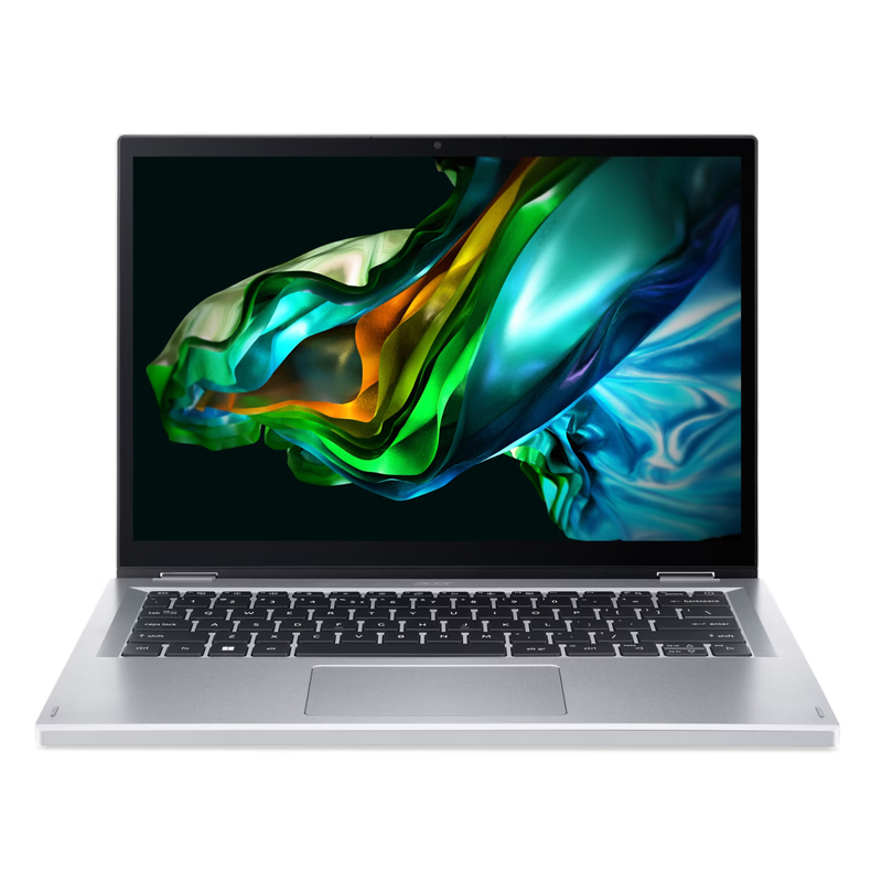 Ноутбук Acer Aspire 3 Spin 14 2-in-1 x360 Intel Core i3-N305 8GB LPDDR5 1TB SSD NVMe Touch IPS Pure Silver + сумка-чехол Acer