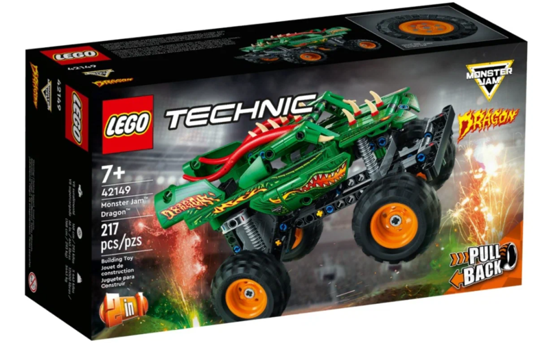 Конструктор LEGO Technic 42149 "Monster Jam: Дракон"