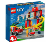 Конструктор LEGO City 60375 "Пожарная часть и пожарная машина"