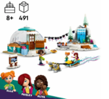 Конструктор LEGO Friends 41760 "Праздничное приключение в Иглу"