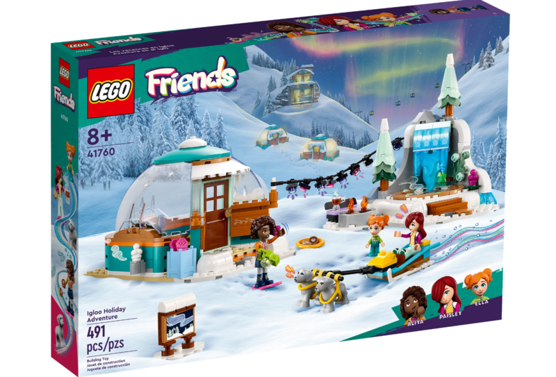 Конструктор LEGO Friends 41760 "Праздничное приключение в Иглу"