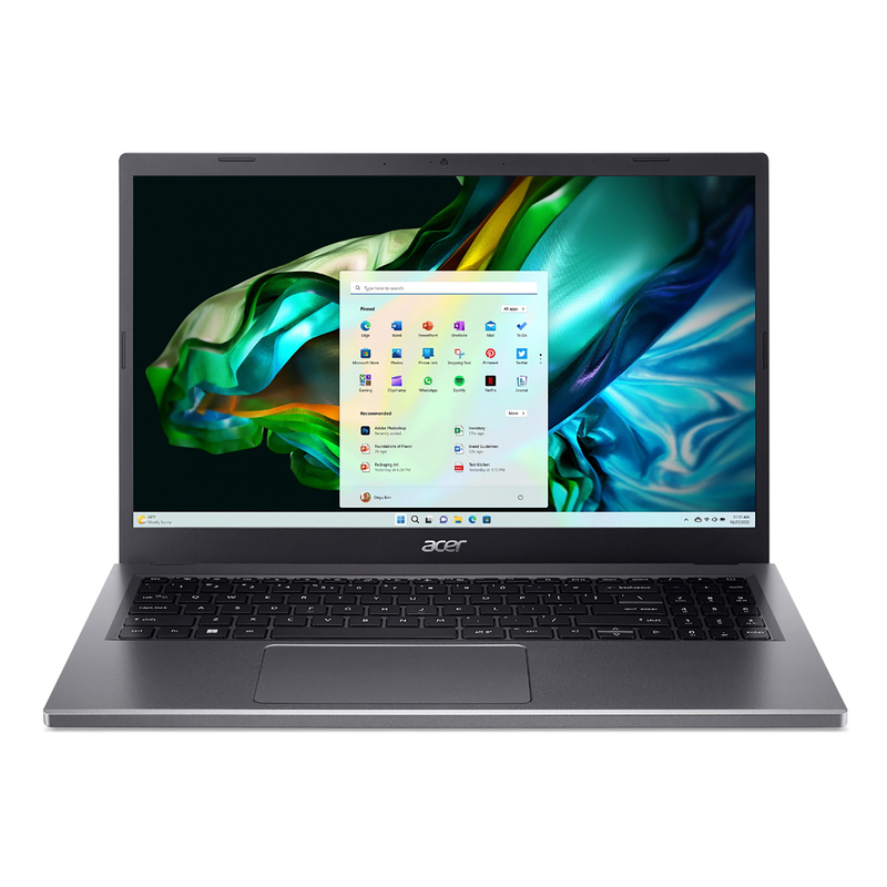 Ноутбук Acer Aspire 5 Intel Core i5-1235U 8GB DDR4 512GB SSD RTX 2050 4GB FHD Steel Gray