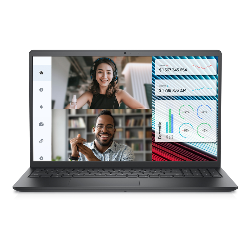 Ноутбук Dell Vostro 3520 Intel Core i3-1215U 12GB DDR4 1TB SSD NVMe FHD IPS En-Ru-Ar Carbon Black