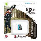 Карта памяти microSD Kingston Canvas Go Plus 512GB