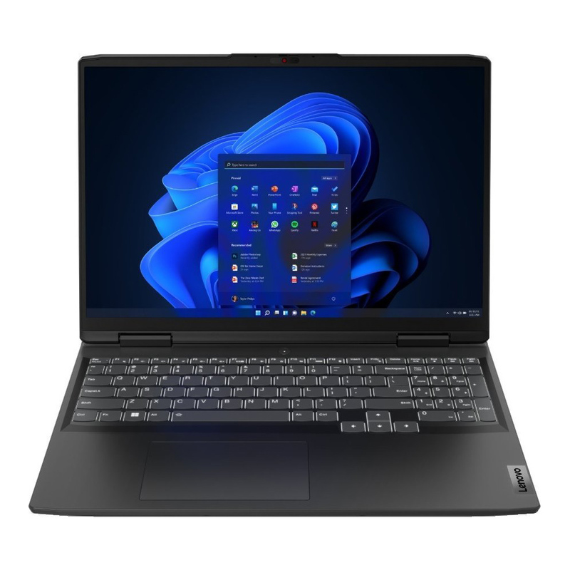 Ноутбук Lenovo IdeaPad Gaming 3 16IAH7 Intel Core i7-12650H 8GB DDR4 512GB SSD NVMe NVIDIA RTX3050Ti WUXGA IPS Onyx Gray