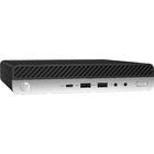 Мини ПК HP Desktop Mini 7ZC63US#ABA Intel Core i3-8100T 4GB DDR4 128GB SSD Intel UHD Graphics 630 Black