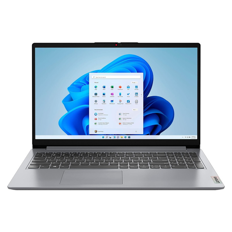 Ноутбук Lenovo IdeaPad 1 15ALC7 AMD Ryzen 7 5700U 8GB DDR4 256GB SSD NVMe FHD IPS Cloud Gray